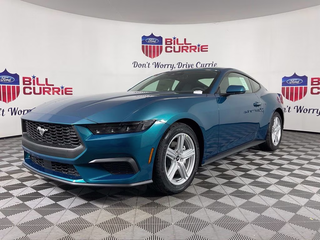 2026 Adriatic Blue Metallic Ford Mustang EcoBoost RWD Coupe