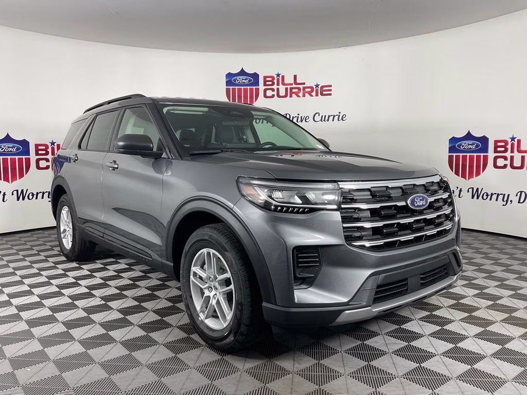 2026 Gray Ford Explorer Active 4X4 SUV