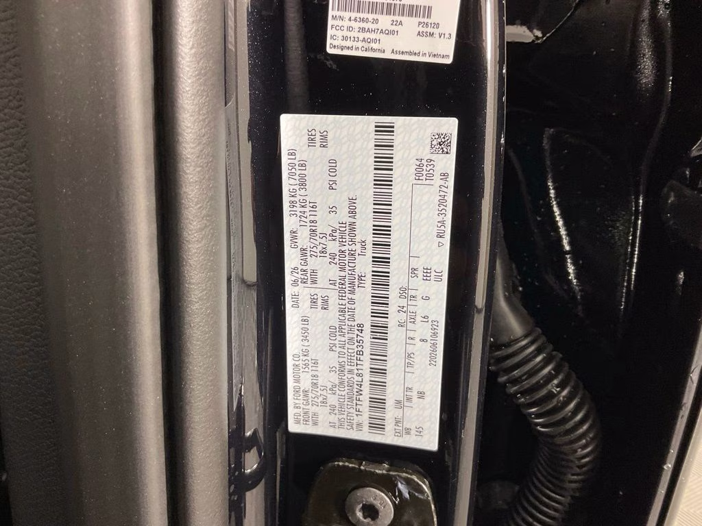 2026 Black Metallic Ford F-150 Tremor 4X4 Truck