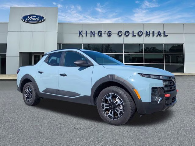 2025 Blue Stone Hyundai Santa Cruz XRT HTRAC AWD w/Leather, 12.3 Screen, &  AWD Truck