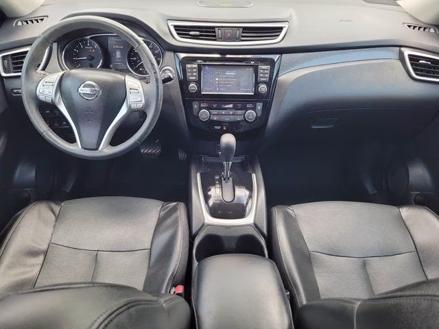 2015 Gun Metallic Nissan Rogue SL AWD SUV