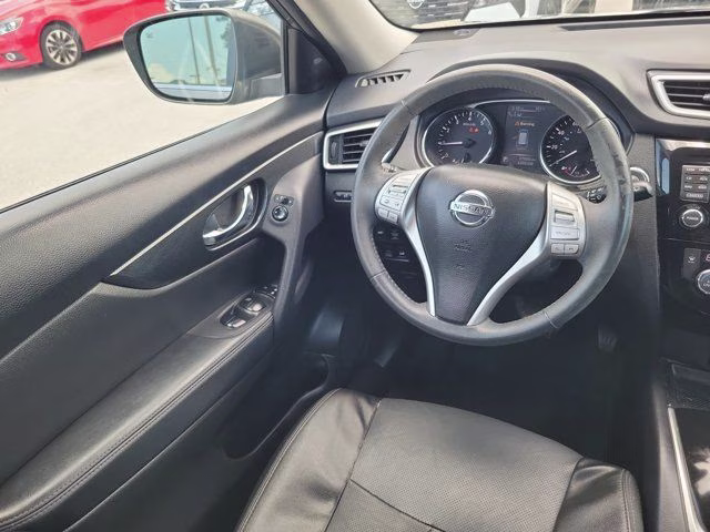 2015 Gun Metallic Nissan Rogue SL AWD SUV