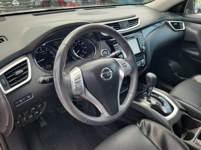 2015 Gun Metallic Nissan Rogue SL AWD SUV