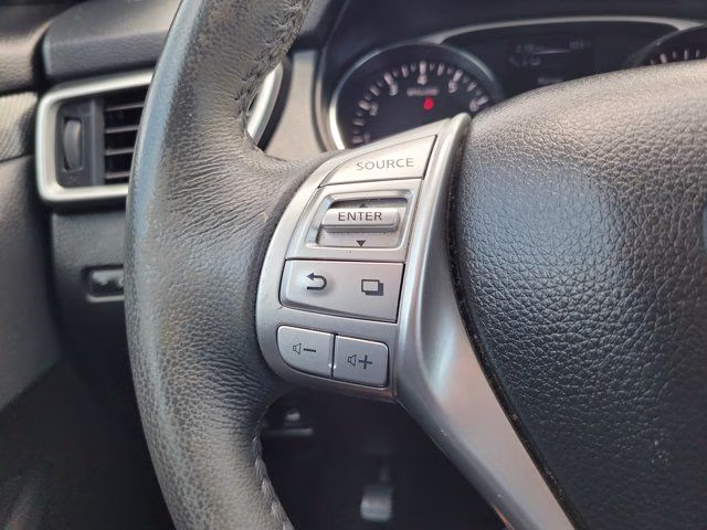 2015 Gun Metallic Nissan Rogue SL AWD SUV