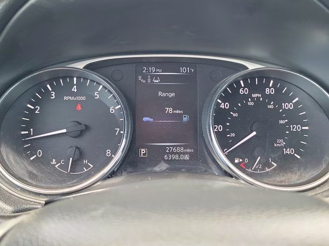 2015 Gun Metallic Nissan Rogue SL AWD SUV