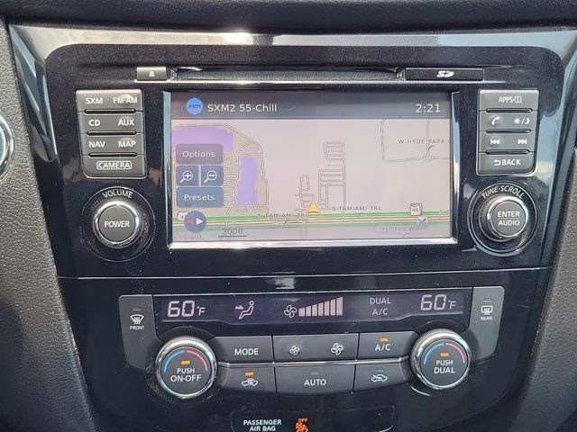 2015 Gun Metallic Nissan Rogue SL AWD SUV