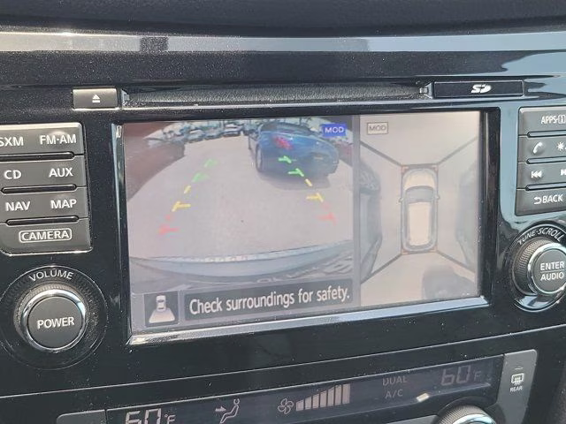 2015 Gun Metallic Nissan Rogue SL AWD SUV
