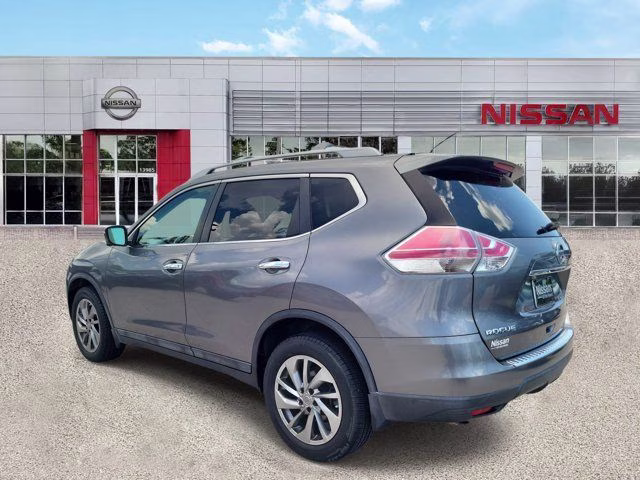 2015 Gun Metallic Nissan Rogue SL AWD SUV