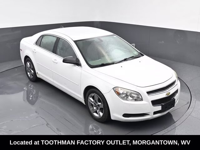 2012 Summit White Chevrolet Malibu LS FWD Sedan