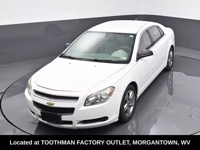 2012 Summit White Chevrolet Malibu LS FWD Sedan