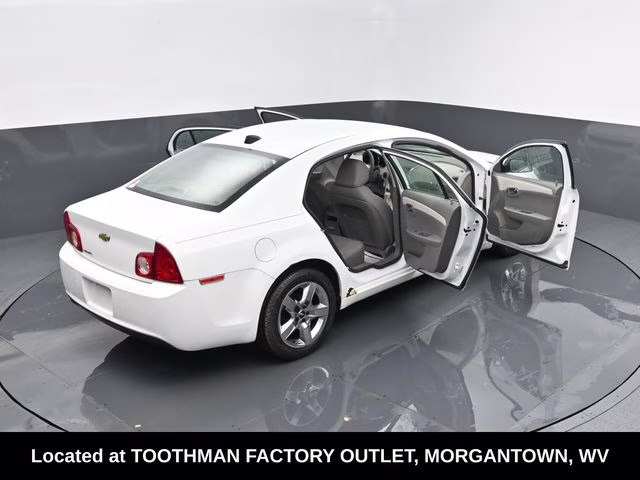 2012 Summit White Chevrolet Malibu LS FWD Sedan
