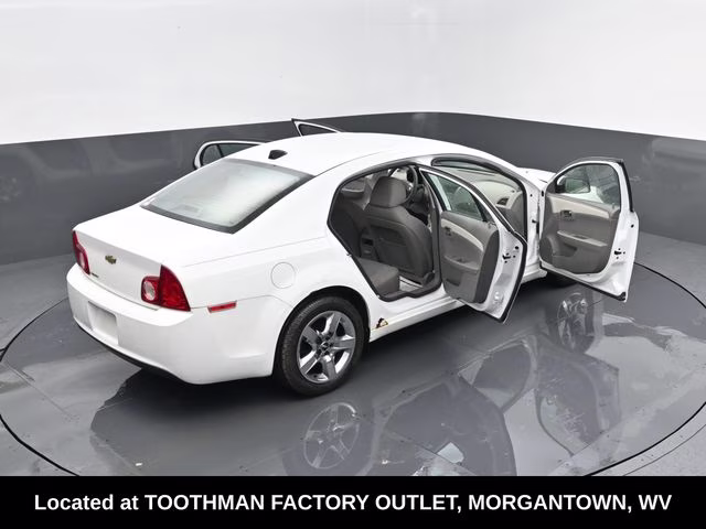 2012 Summit White Chevrolet Malibu LS FWD Sedan
