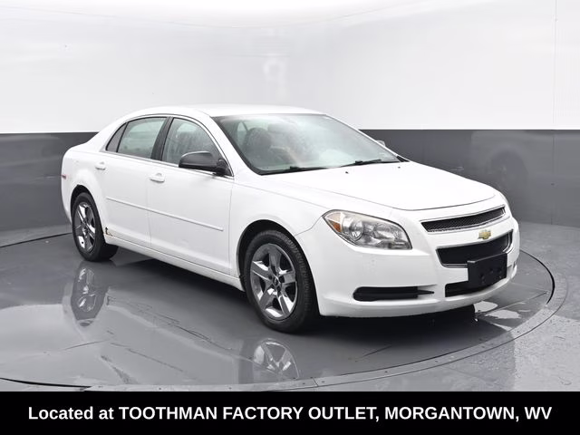 2012 Summit White Chevrolet Malibu LS FWD Sedan