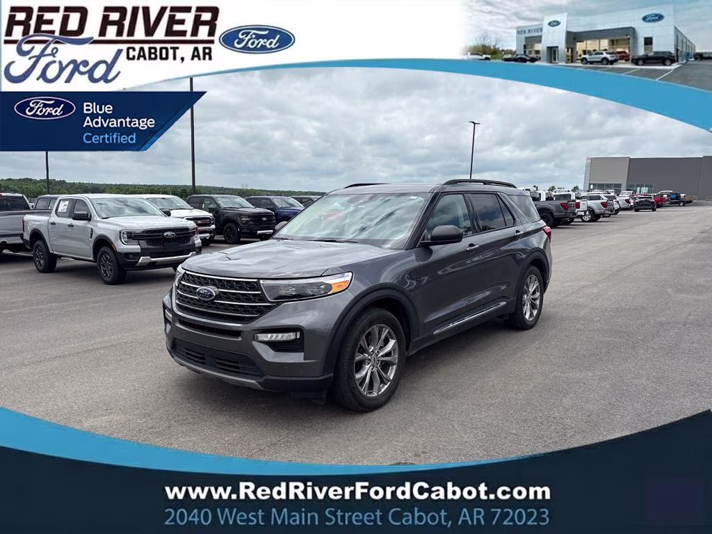2023 Carbonized Gray Metallic Ford Explorer XLT RWD SUV