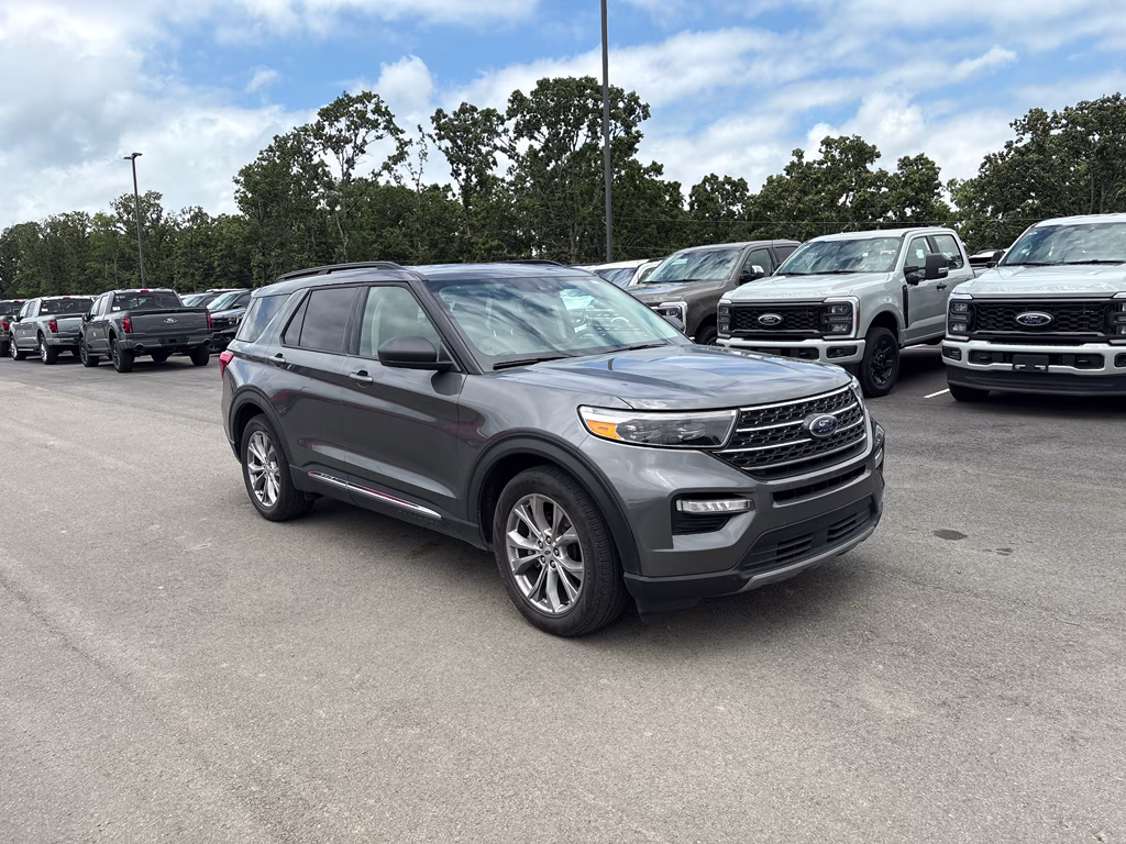 2023 Carbonized Gray Metallic Ford Explorer XLT RWD SUV