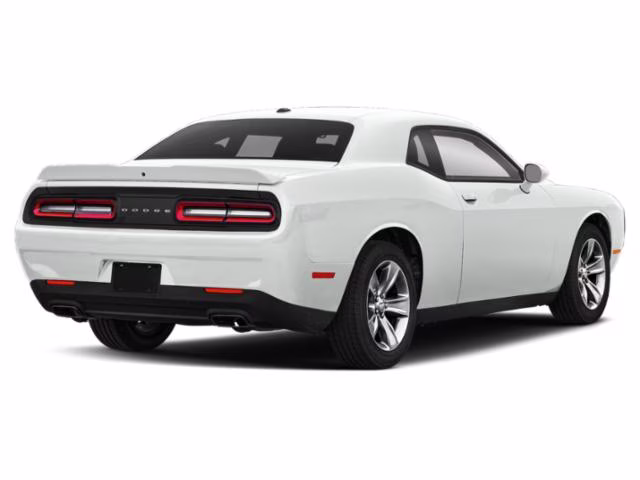 2021 White Dodge Challenger SXT RWD Coupe