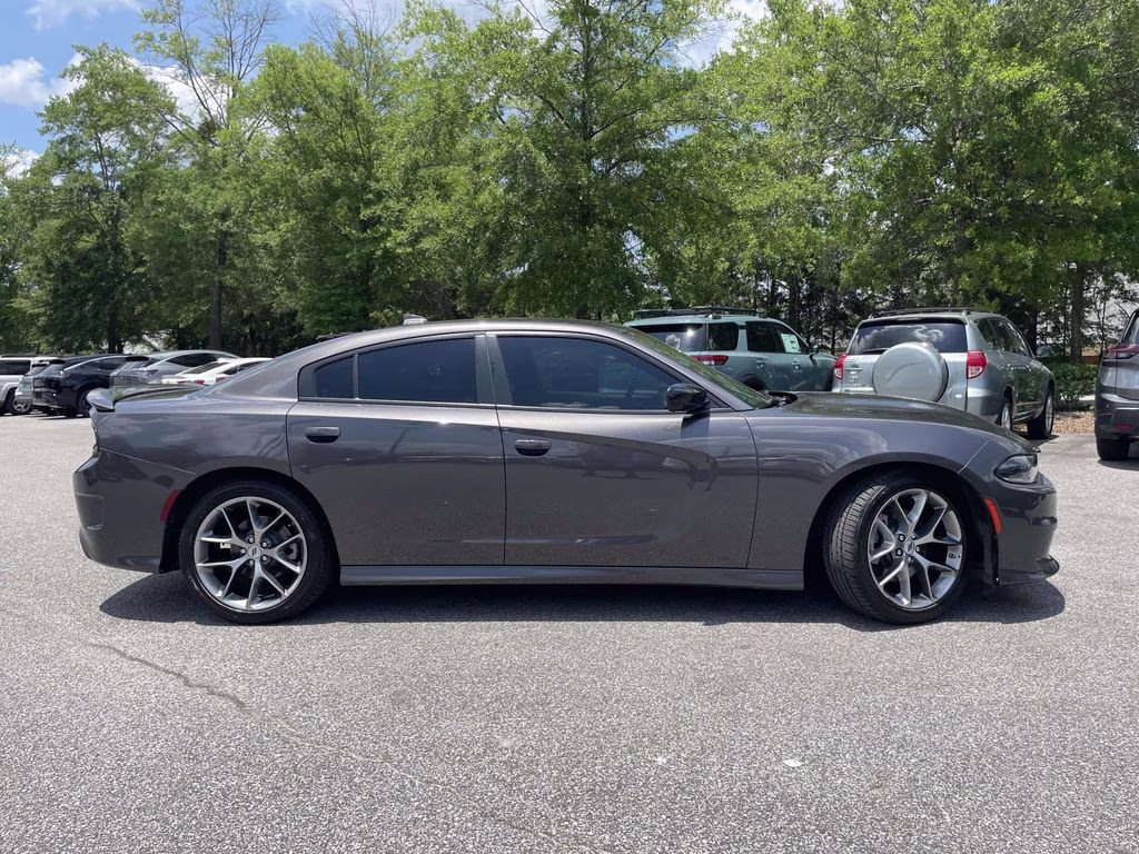 2023 Granite Crystal Metallic Clearcoat Dodge Charger GT RWD Sedan