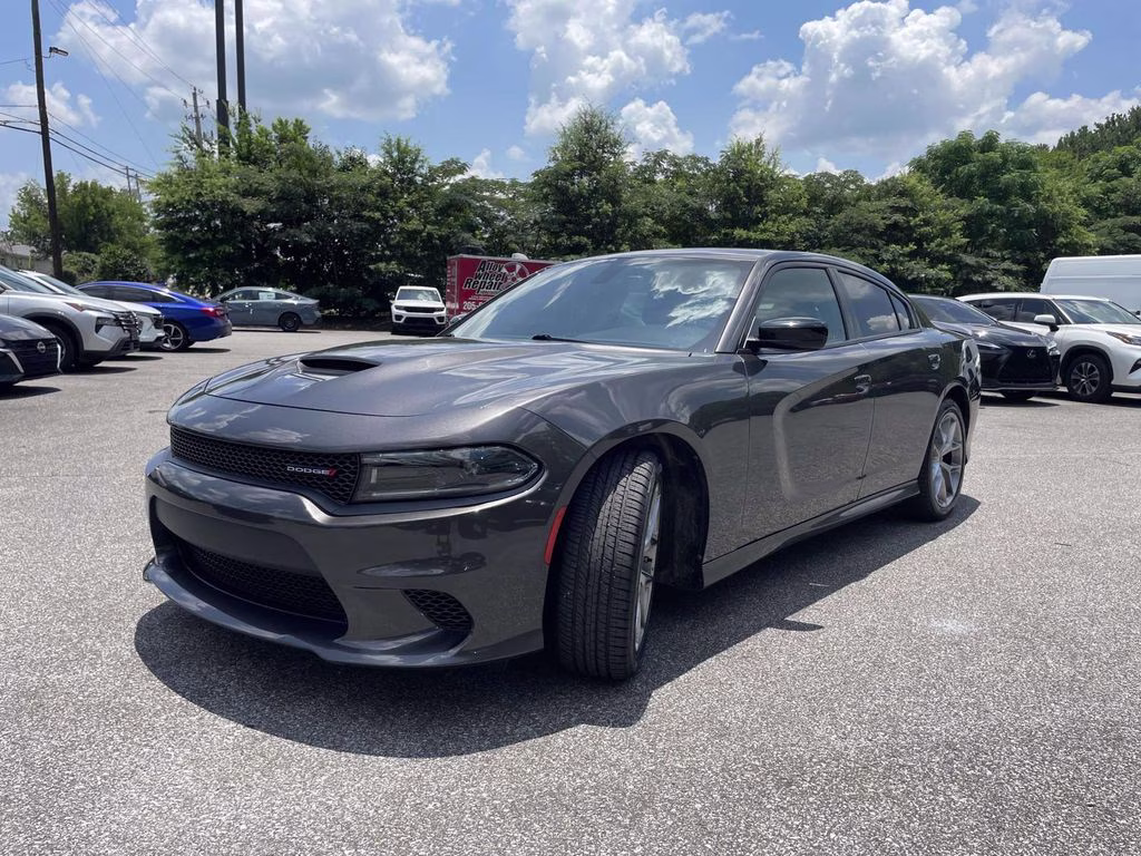 2023 Granite Crystal Metallic Clearcoat Dodge Charger GT RWD Sedan