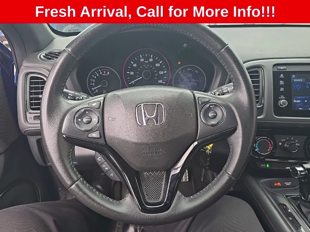 2022 Aegean Blue Metallic Honda HR-V Sport FWD SUV