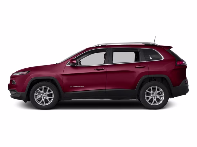 2016 Deep Cherry Red Crystal Pearlcoat Jeep Cherokee Latitude 4X4 SUV