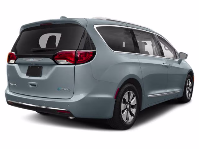 2017 Silver Teal Chrysler Pacifica Hybrid Platinum FWD Van