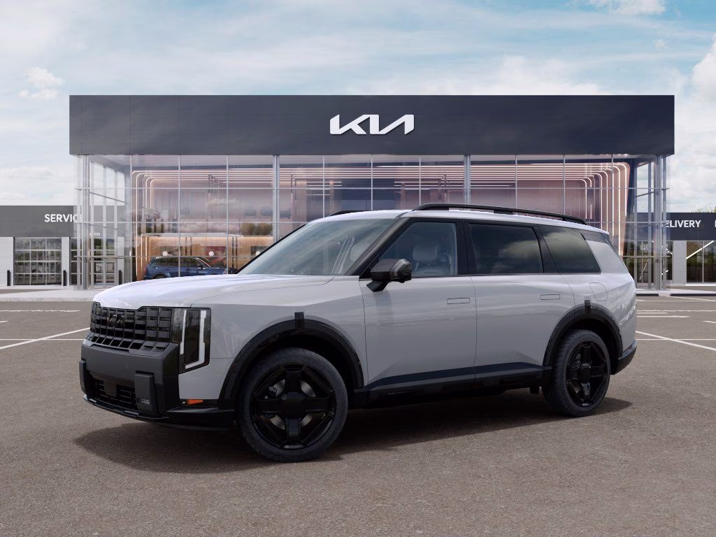 2027 Wolf Gray Kia Telluride Hybrid X-Line SX Prestige AWD SUV