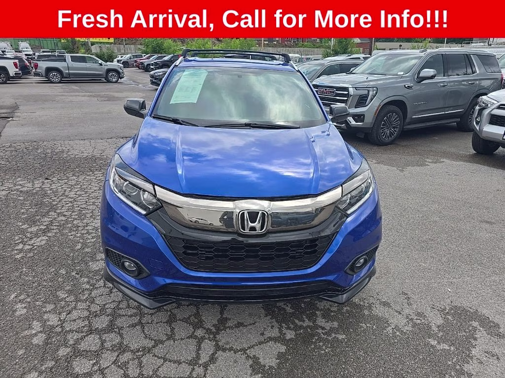 2022 Aegean Blue Metallic Honda HR-V Sport FWD SUV