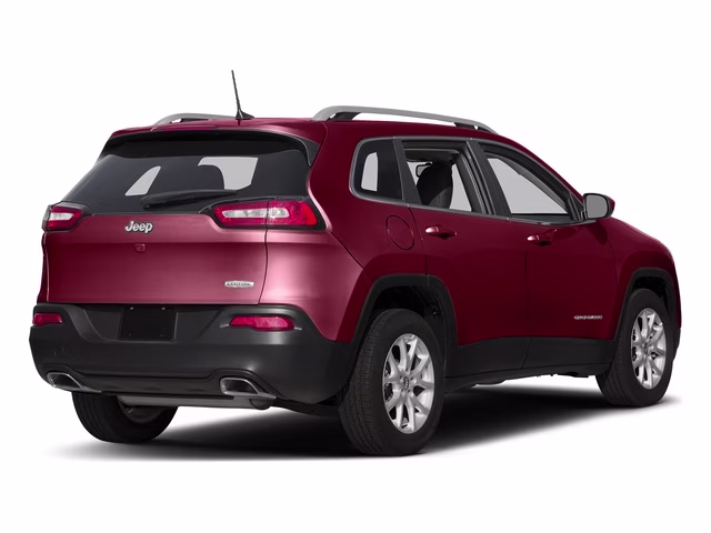 2016 Deep Cherry Red Crystal Pearlcoat Jeep Cherokee Latitude 4X4 SUV