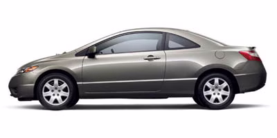 2008 BLUE Honda CIVIC LX FWD Coupe