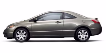 2008 BLUE Honda CIVIC LX FWD Coupe