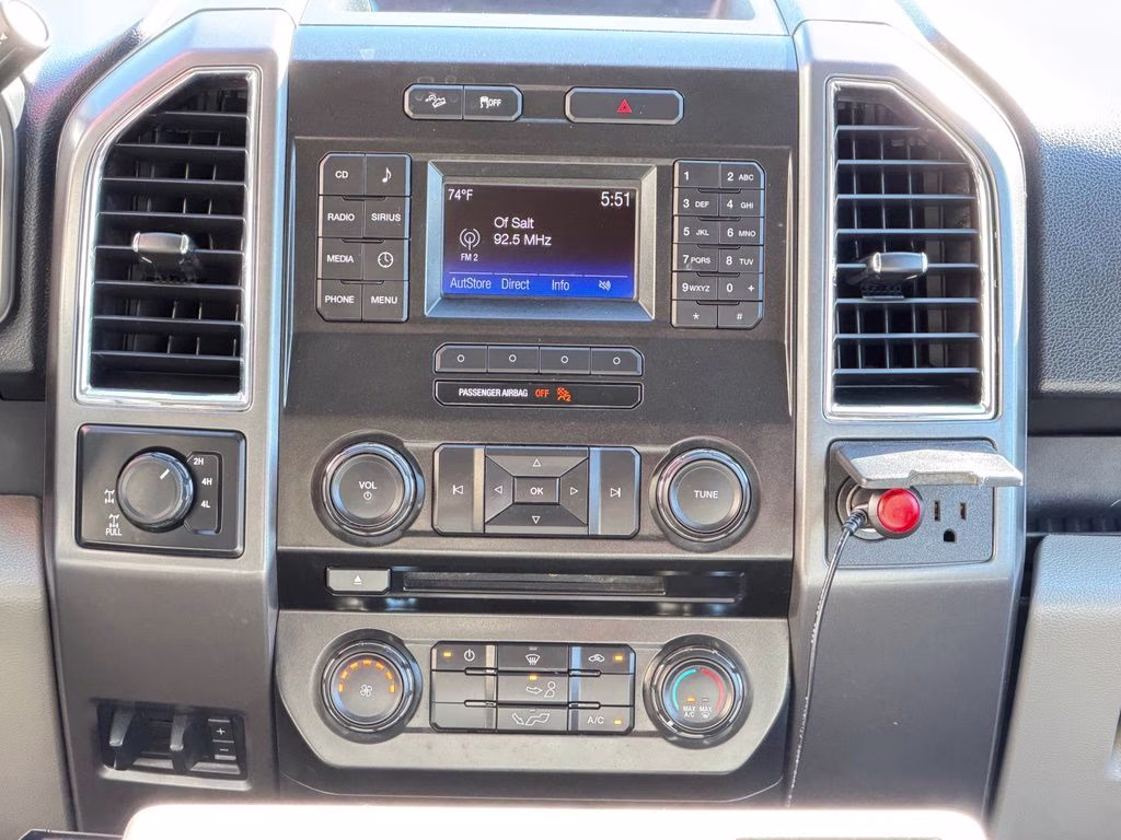 2015 White Ford F-150 XLT 4X4 Truck