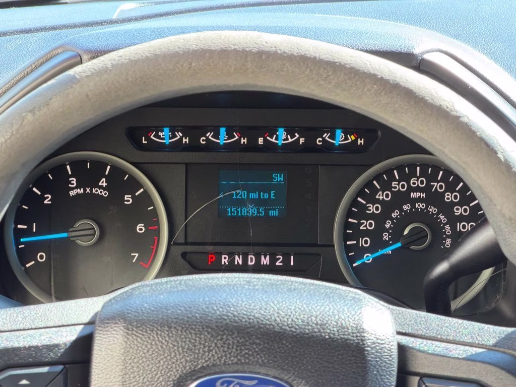 2015 White Ford F-150 XLT 4X4 Truck