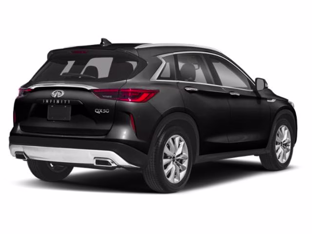 2021 Black Obsidian INFINITI QX50 LUXE FWD SUV
