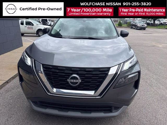 2023 Gun Metallic Nissan Rogue S FWD SUV