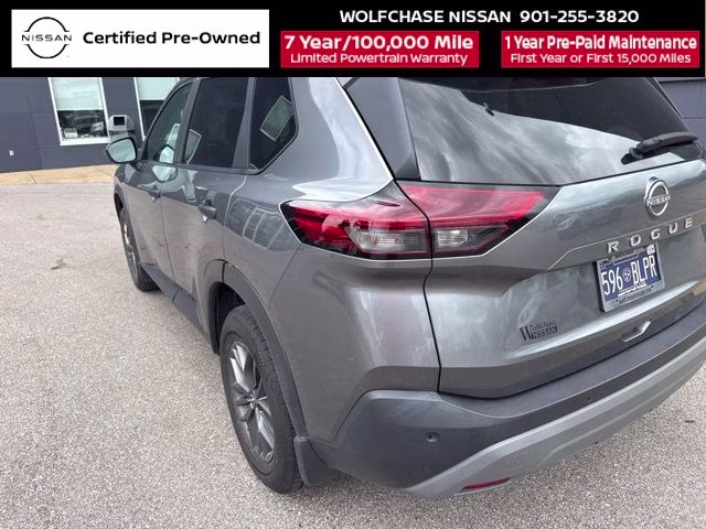 2023 Gun Metallic Nissan Rogue S FWD SUV