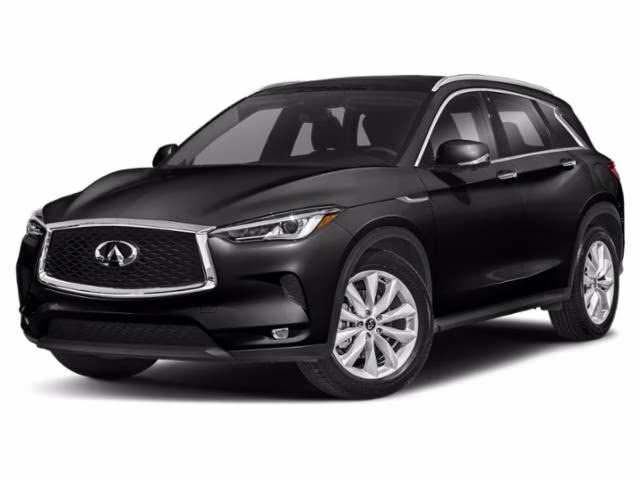 2021 Black Obsidian INFINITI QX50 LUXE FWD SUV