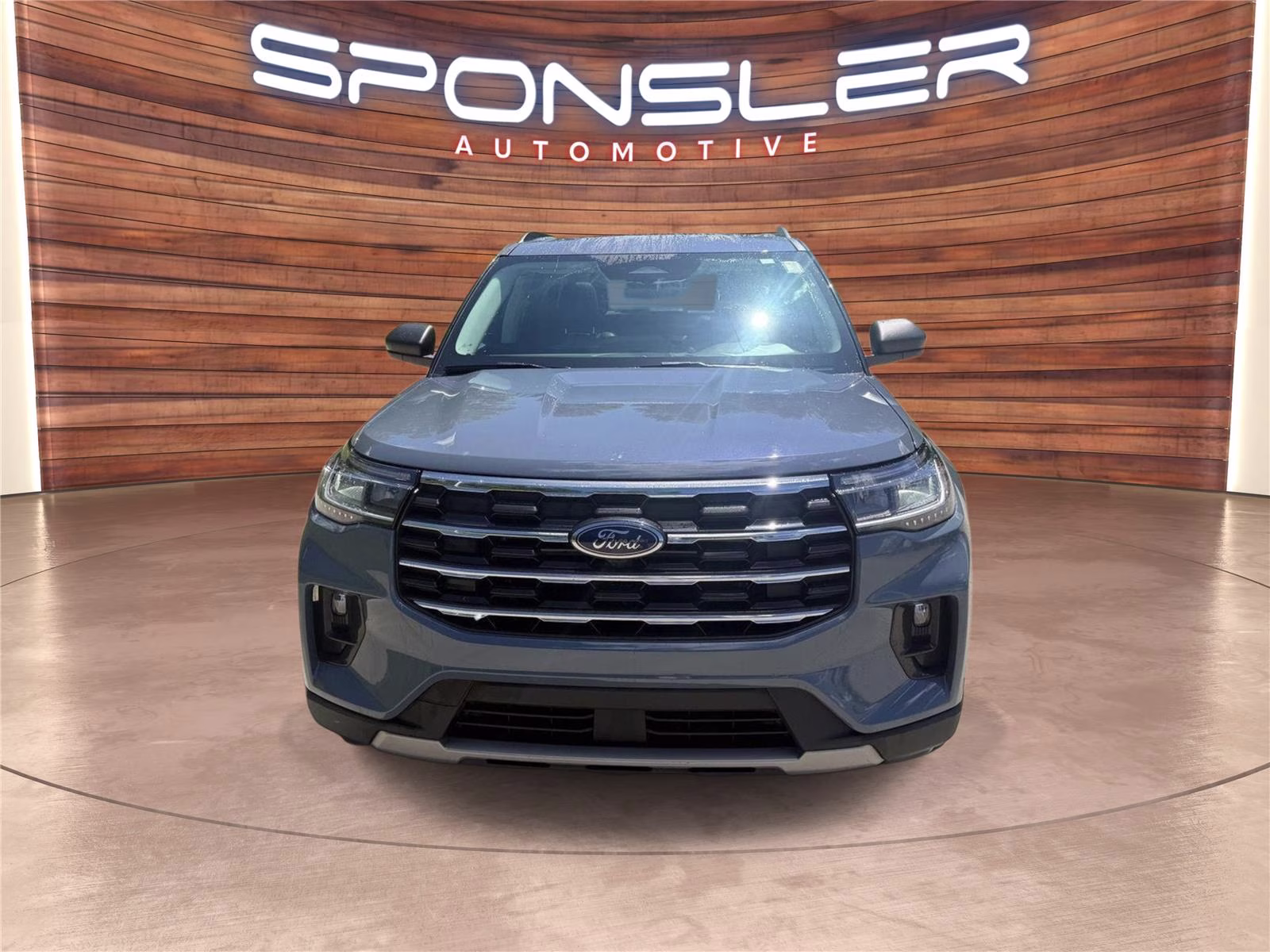 2025 Vapor Blue Ford Explorer Active 4X4 SUV