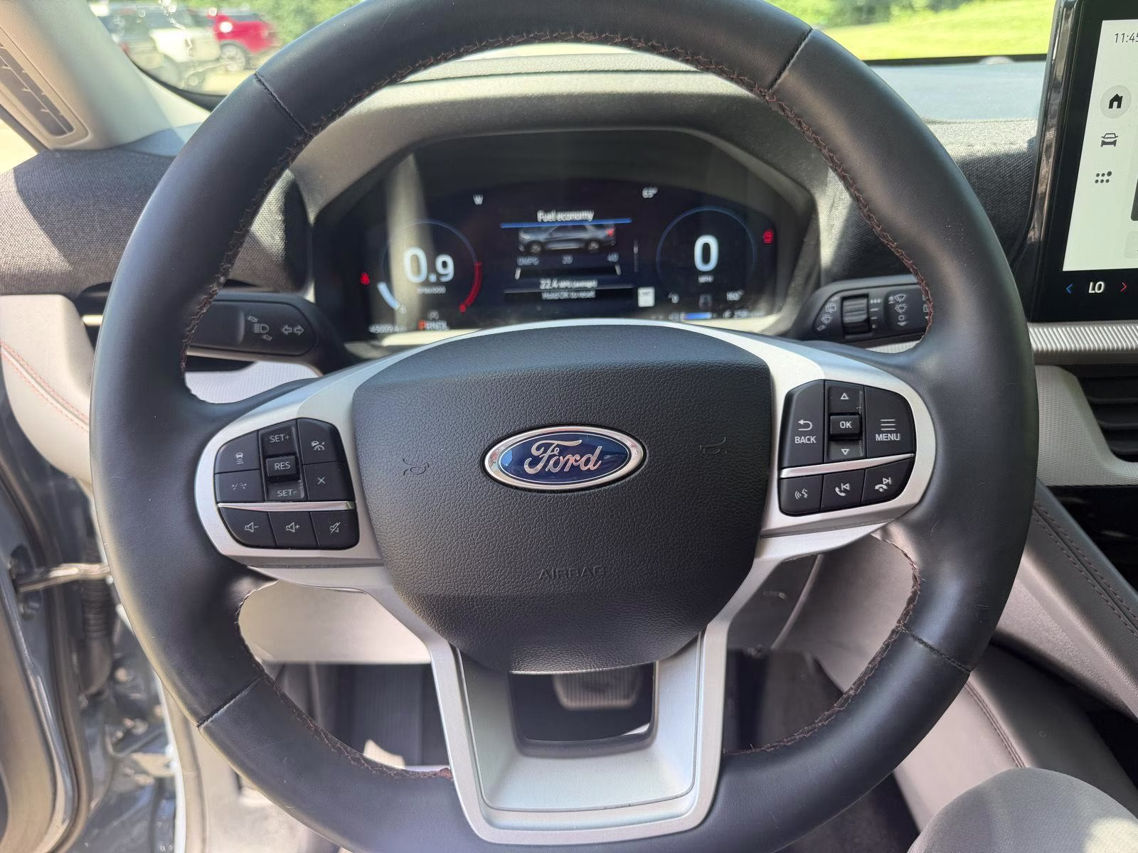 2025 Vapor Blue Ford Explorer Active 4X4 SUV