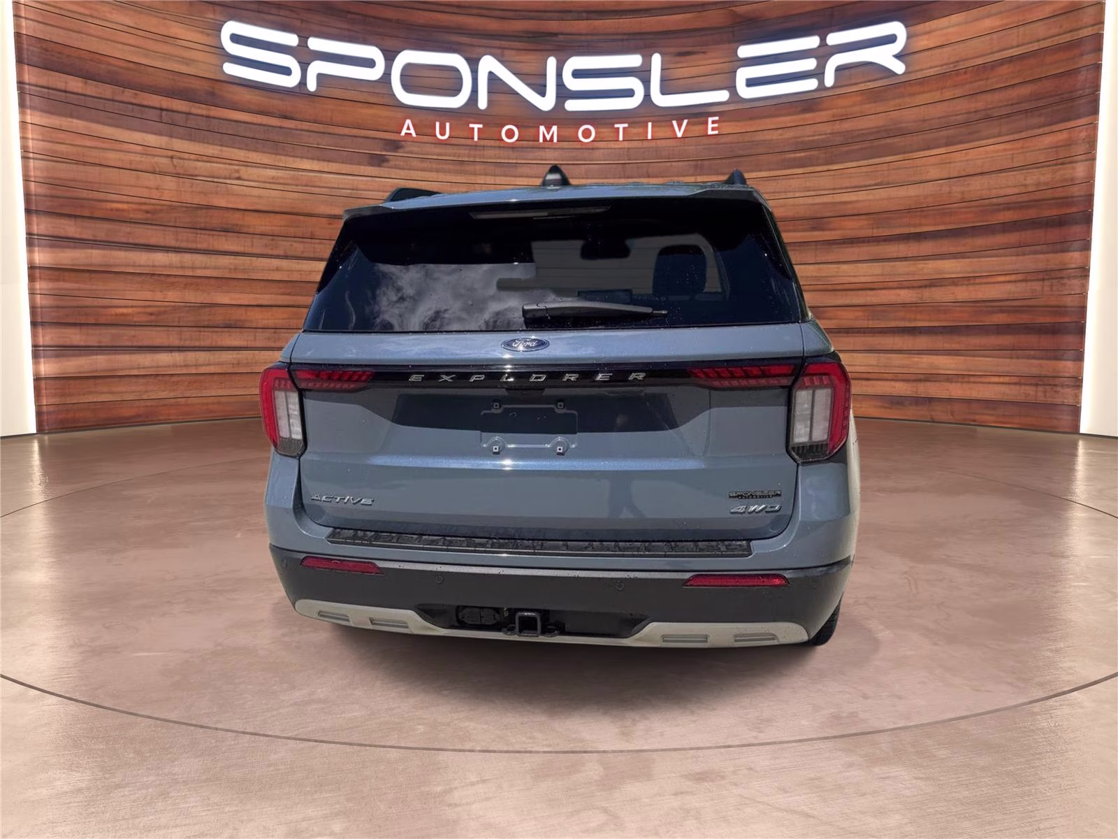 2025 Vapor Blue Ford Explorer Active 4X4 SUV