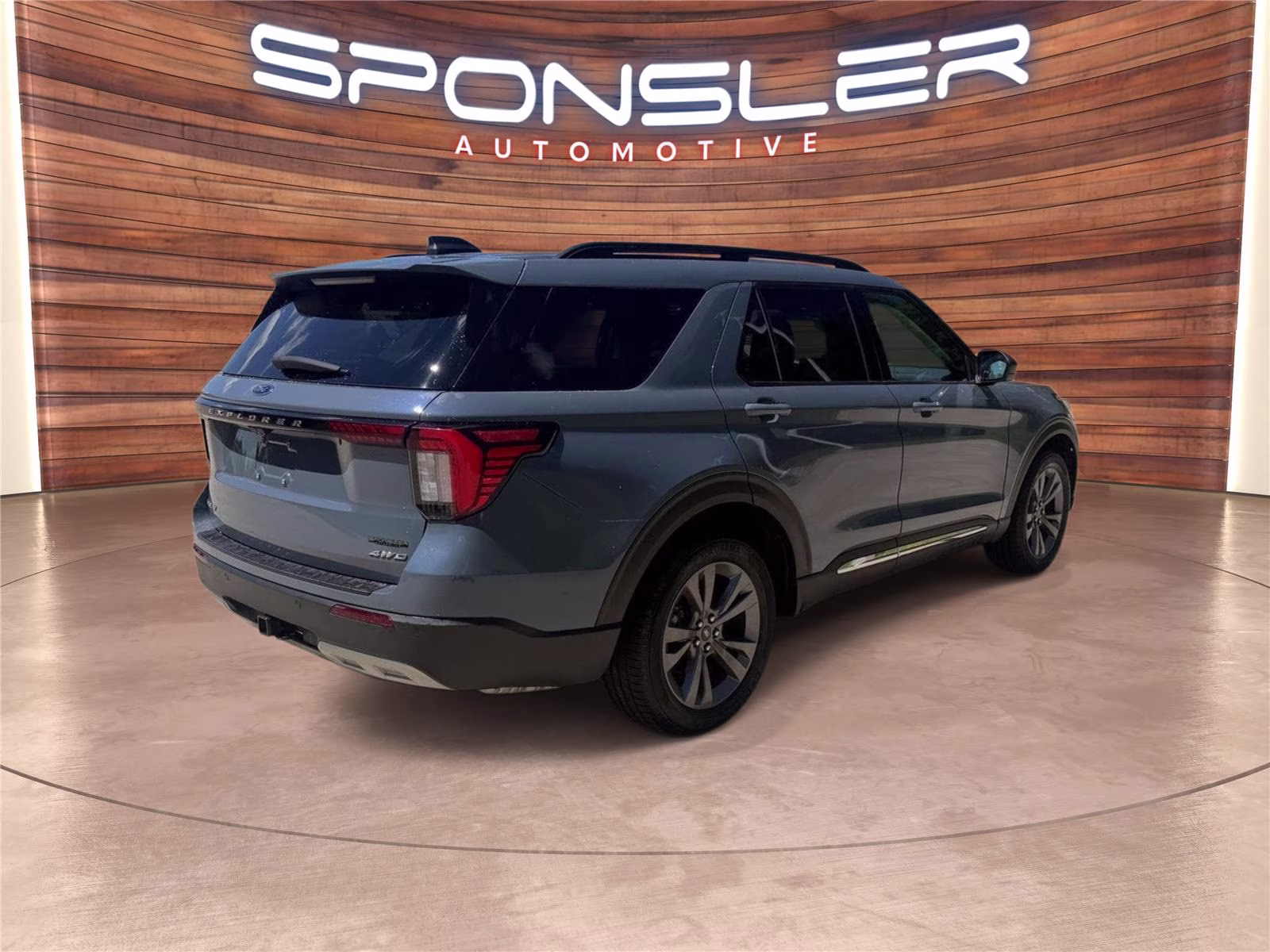 2025 Vapor Blue Ford Explorer Active 4X4 SUV