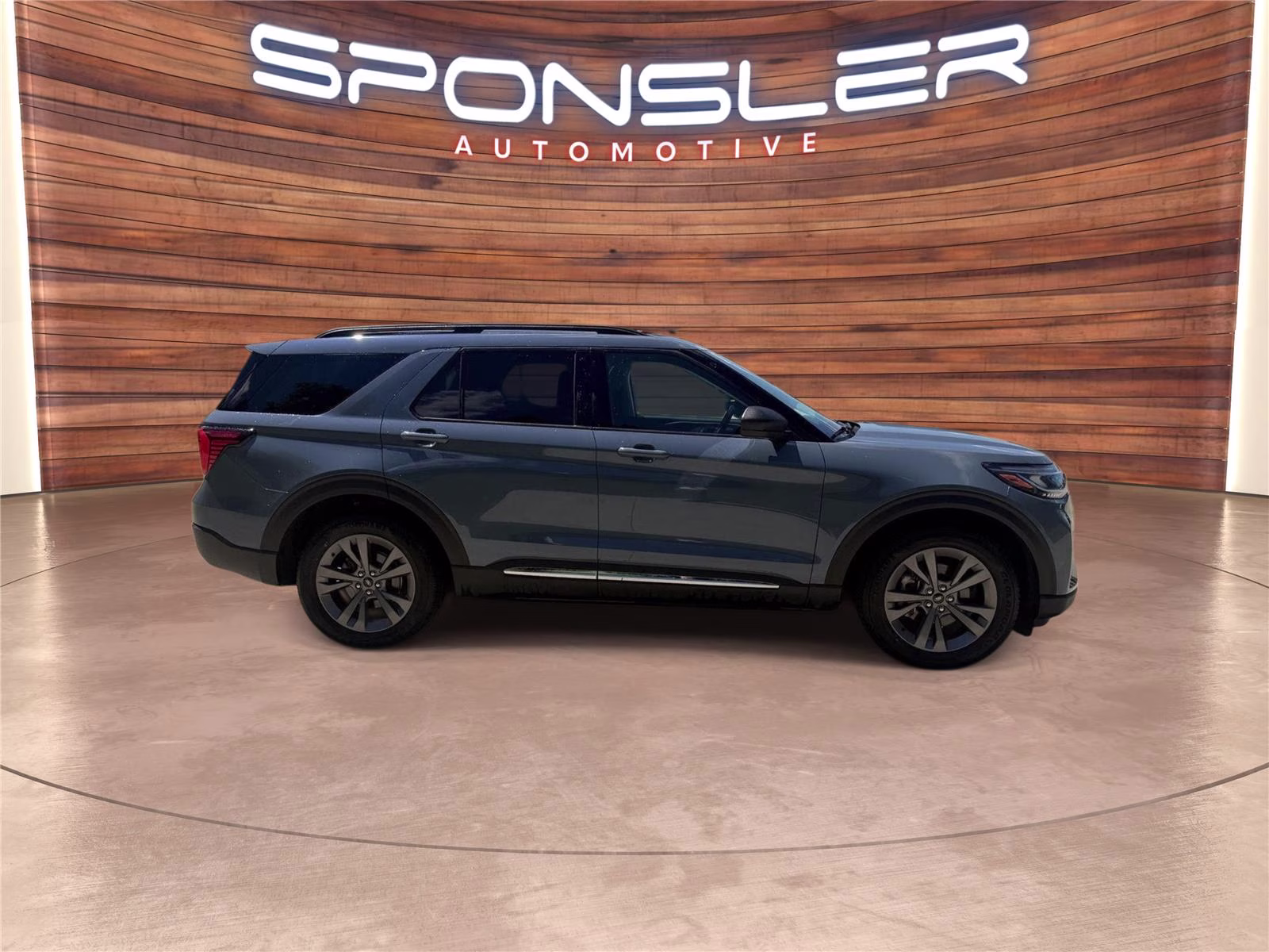 2025 Vapor Blue Ford Explorer Active 4X4 SUV