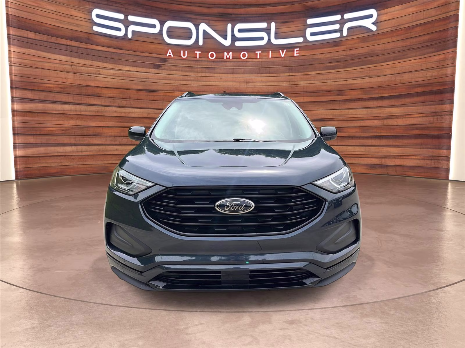 2024 Stone Blue Ford Edge SE AWD SUV