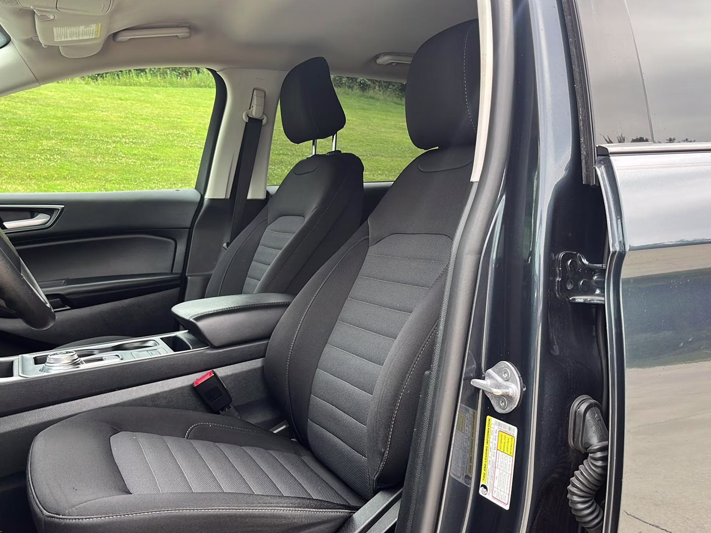 2024 Stone Blue Ford Edge SE AWD SUV