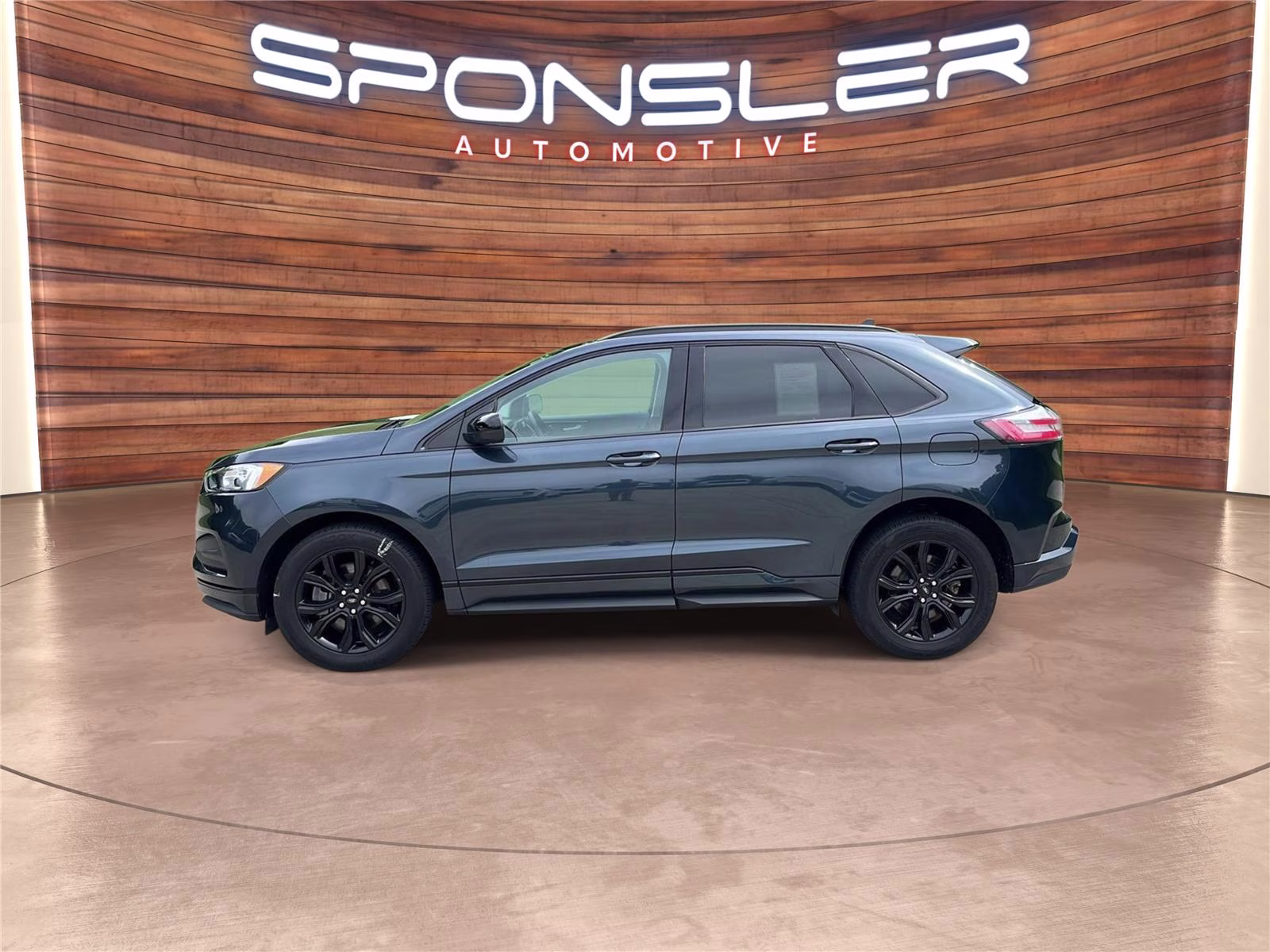 2024 Stone Blue Ford Edge SE AWD SUV