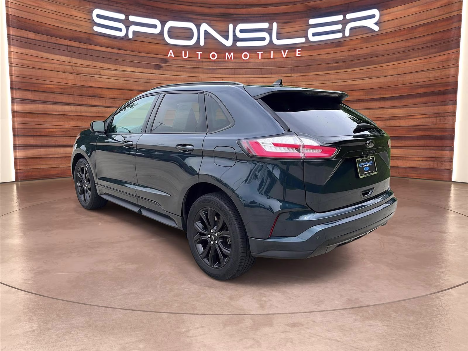 2024 Stone Blue Ford Edge SE AWD SUV