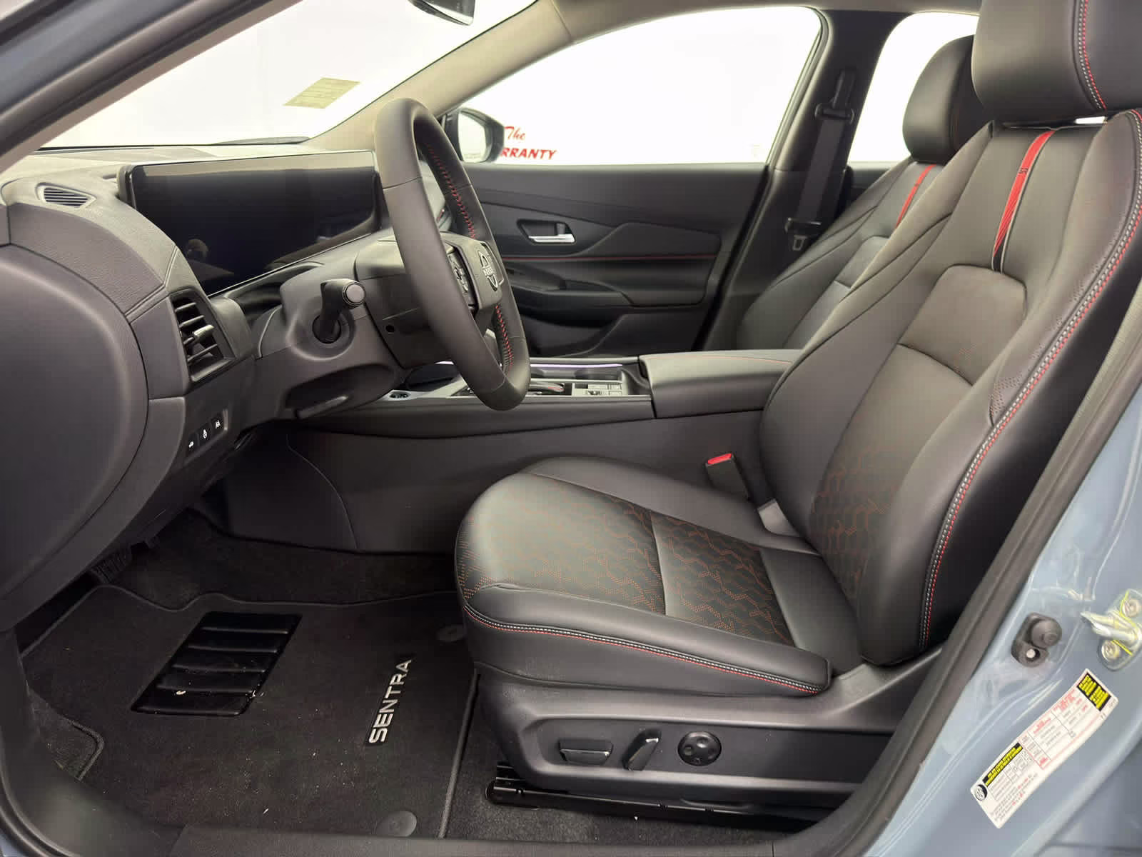 2026 Atlantic Gray Metallic/Super Black Nissan Sentra SR FWD Sedan