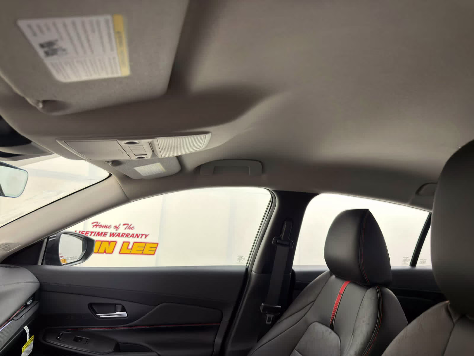 2026 Atlantic Gray Metallic/Super Black Nissan Sentra SR FWD Sedan