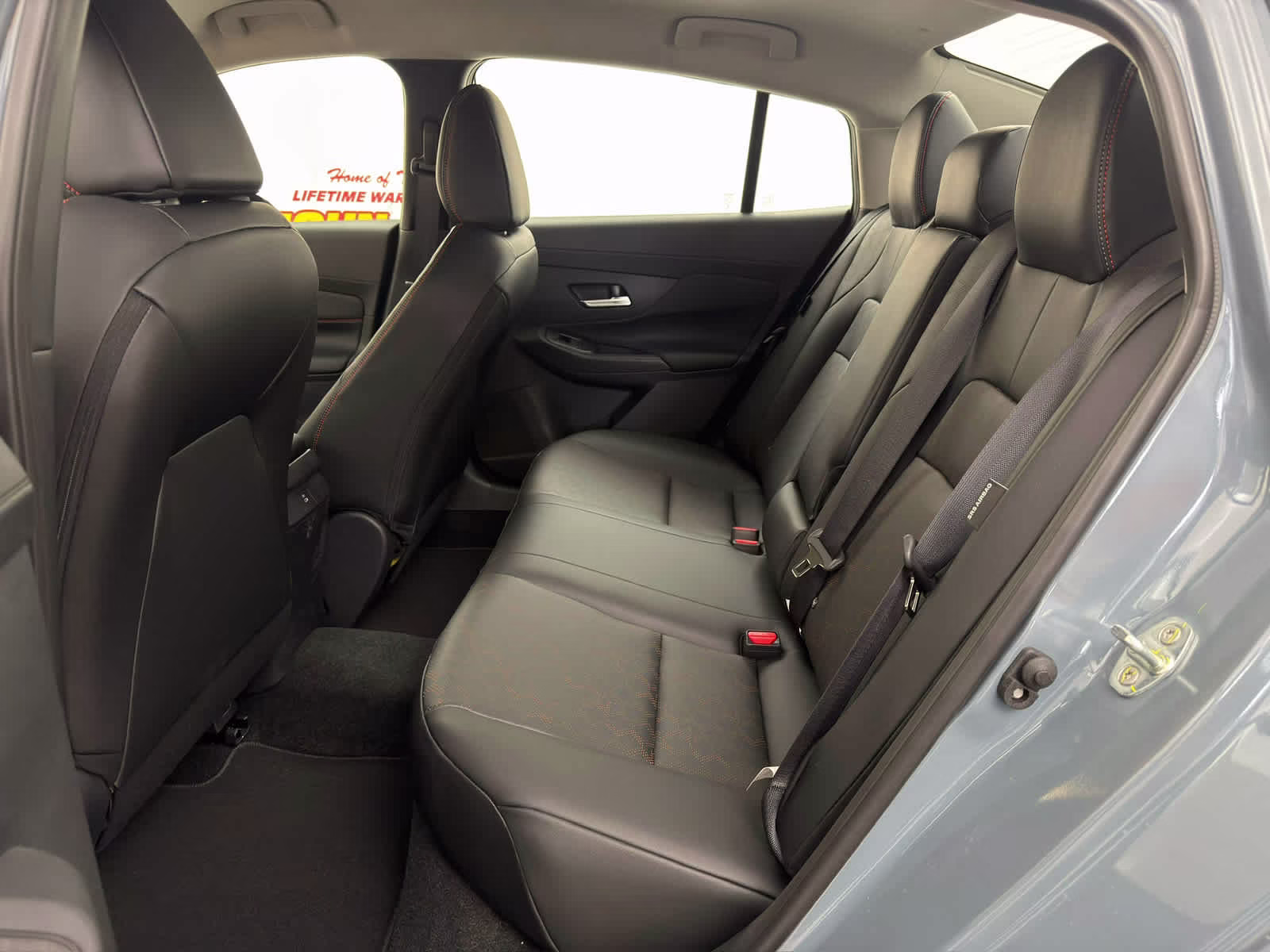2026 Atlantic Gray Metallic/Super Black Nissan Sentra SR FWD Sedan