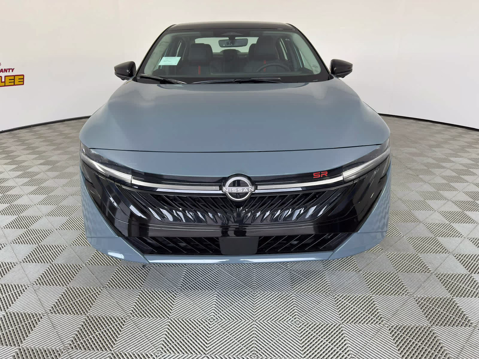2026 Atlantic Gray Metallic/Super Black Nissan Sentra SR FWD Sedan
