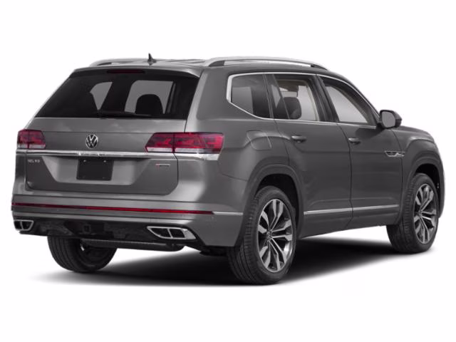 2022 Gray Volkswagen Atlas 3.6L V6 SEL Premium R-Line AWD SUV